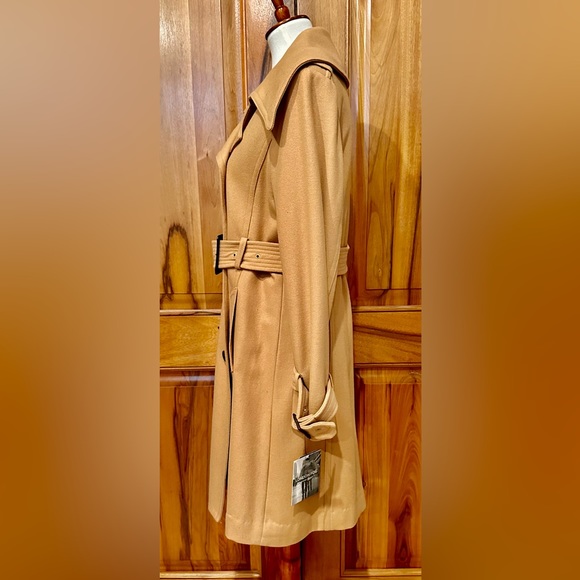SOLD: Vintage Sixth Sense camel coat with belt main image 1